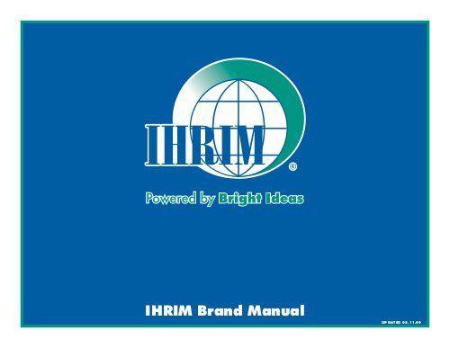 Ihrim Logo - IHRIM Brand Manual