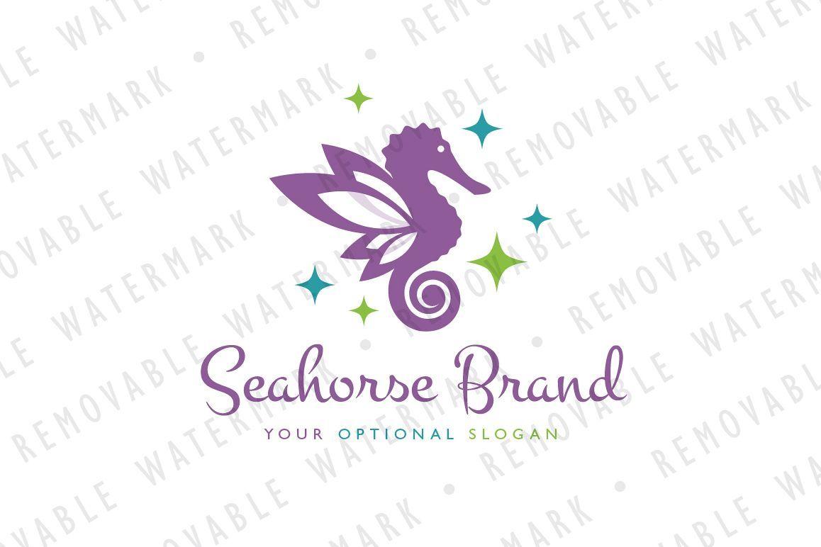 Pixie Logo - Seahorse Pixie Logo