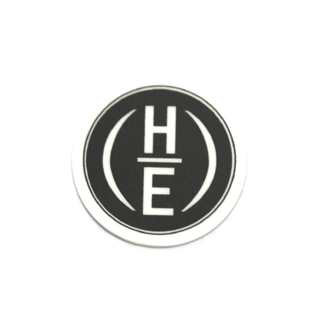 He Logo - Circle HE Logo Stickers