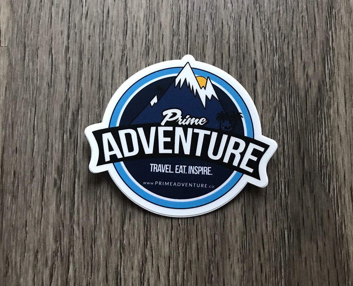 Adventure Logo - The Prime Adventure Logo Sticker