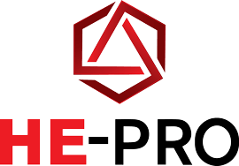 He Logo - He-Pro | Drive and Control Technology
