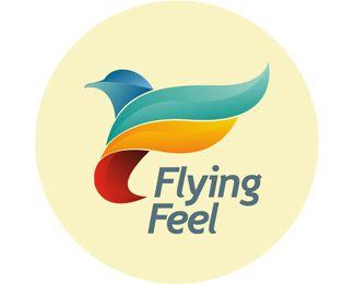 Flying Logo - Flying Feel Designed by Dick | BrandCrowd