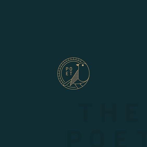 Poet Logo - Poet Logo by Audrey Elise | logo design inspiration | Logos design ...