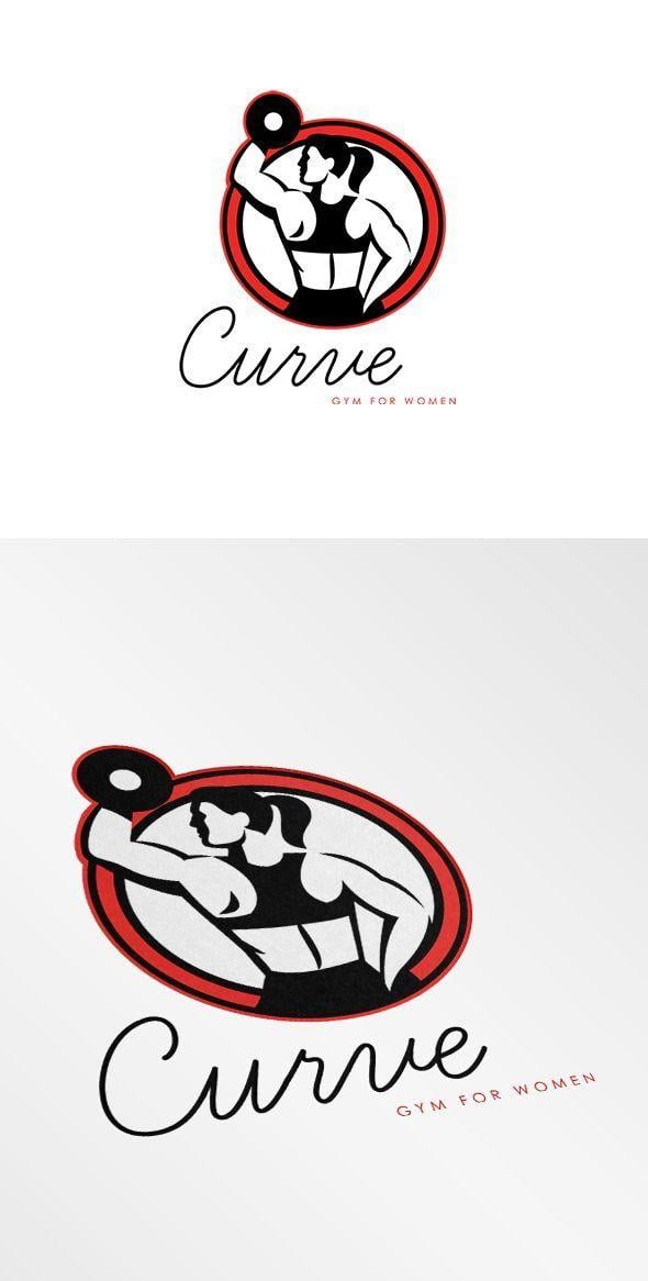 Curves Logo - Curve Gym for Women Logo | Logos | Curves gym, Gym logo, Logos
