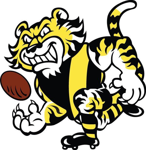 Richmond Logo - Richmond Tigers Logo | richmond logo page colouring pages | Tigers ...