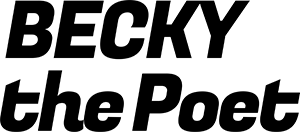 Poet Logo - Becky the Poet – Unspoken Words Podcast