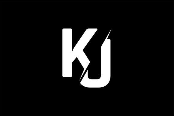 KJ Logo - Monogram KJ Logo Design