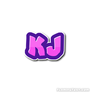KJ Logo - Kj Logo | Free Name Design Tool from Flaming Text