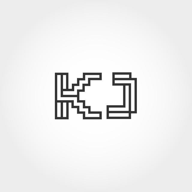 KJ Logo - Initial Letter KJ Logo Template Template for Free Download on Pngtree