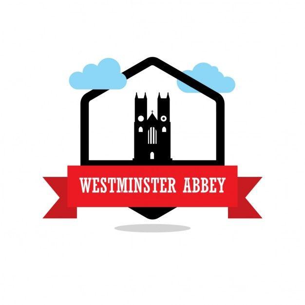 Abbey Logo - Westminster abbey, silhouette Vector
