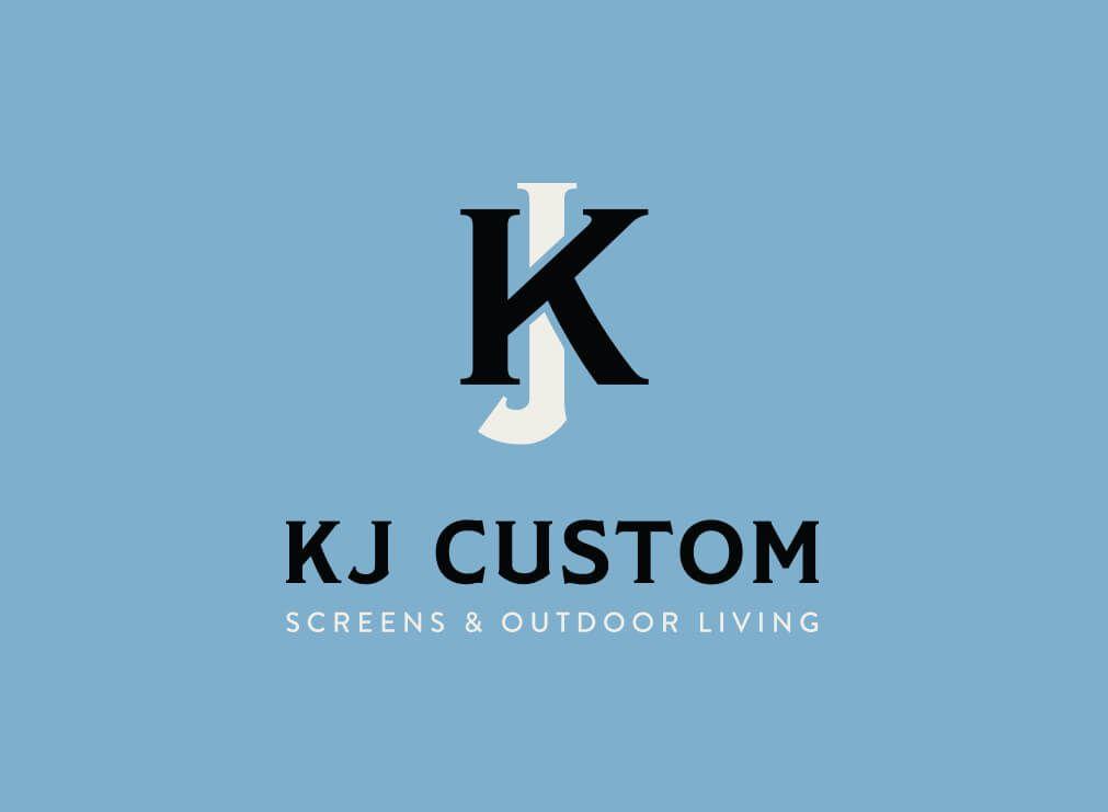 KJ Logo - KJ Custom - Logo Design, Print Design, & Merchandise Case Study ...