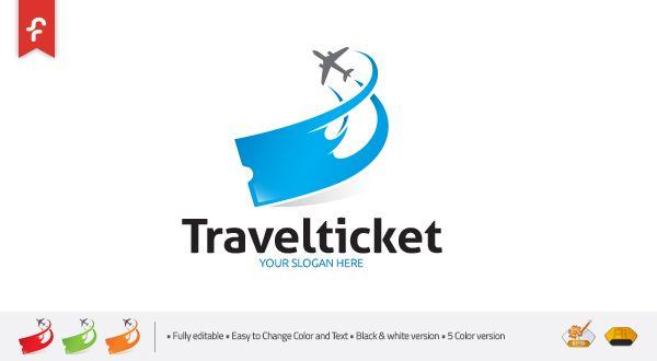 Ticket Logo - Travel Logo & Graphics