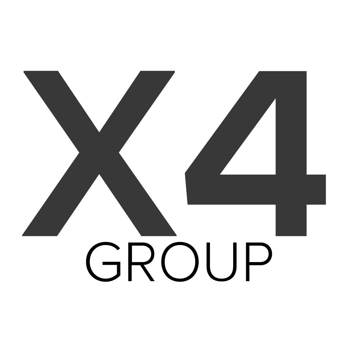 X4 Logo - Specialist Recruitment Solutions - X4 Group