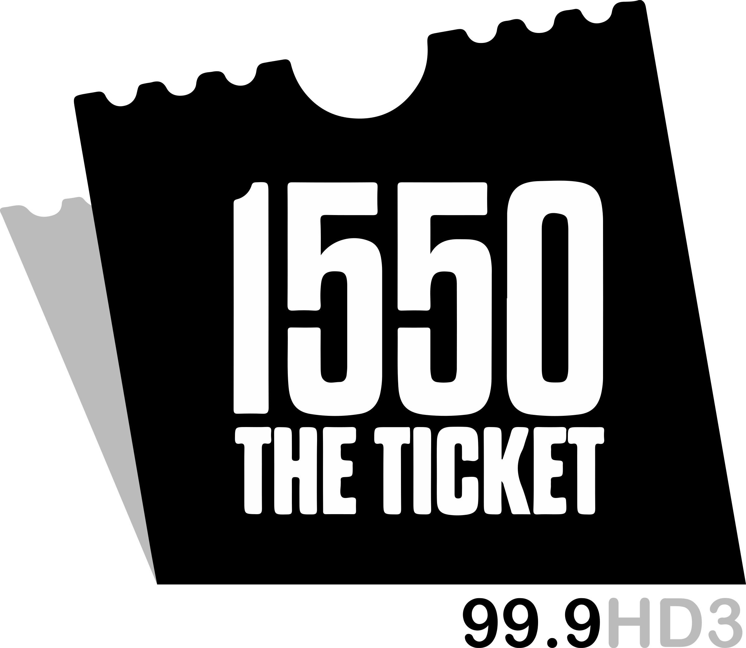 Ticket Logo - 1550 The Ticket Logo PNG Transparent & SVG Vector - Freebie Supply