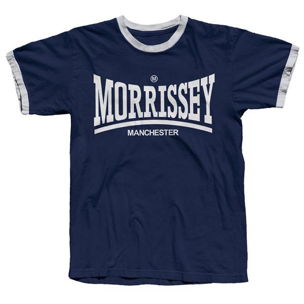 Morrissey Logo - MOZDALE NAVY RINGER TEE | T-Shirts | MPORIUM