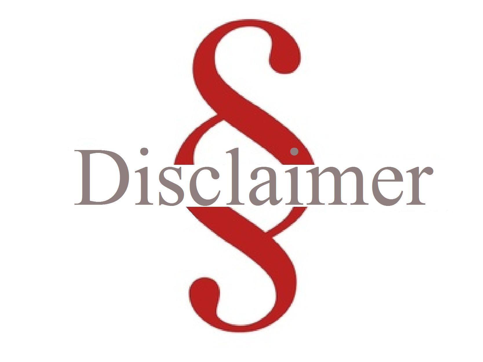 Disclaimer Logo - Disclaimer