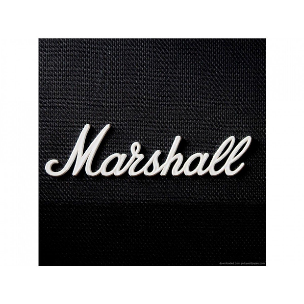 Masrhall Logo - MARSHALL – LOGO-00005 – WHITE LOGO LARGE