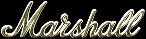 Masrhall Logo - Marshall 6 Amplifier Logo (Gold)