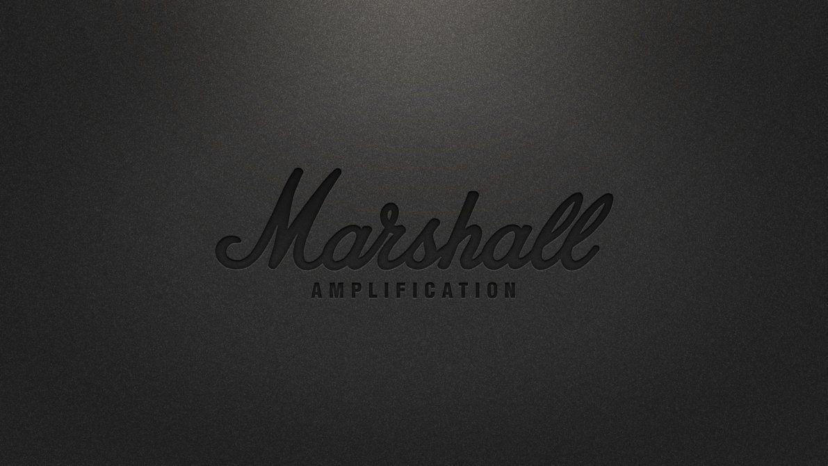 Masrhall Logo - Marshall Amps Logo Wallpaper