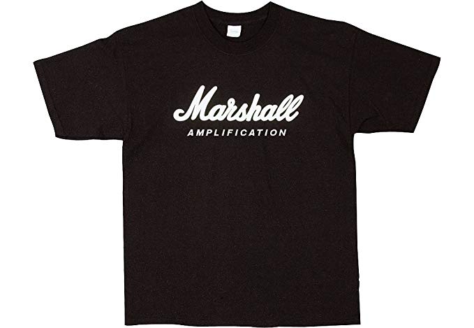 Masrhall Logo - Marshall Logo T-Shirt Black