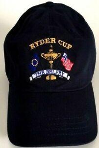 Ryder Logo - Details about Ryder Cup The Belfry Logo Embroidered Slazenger Baseball Cap  Blue Adjustable