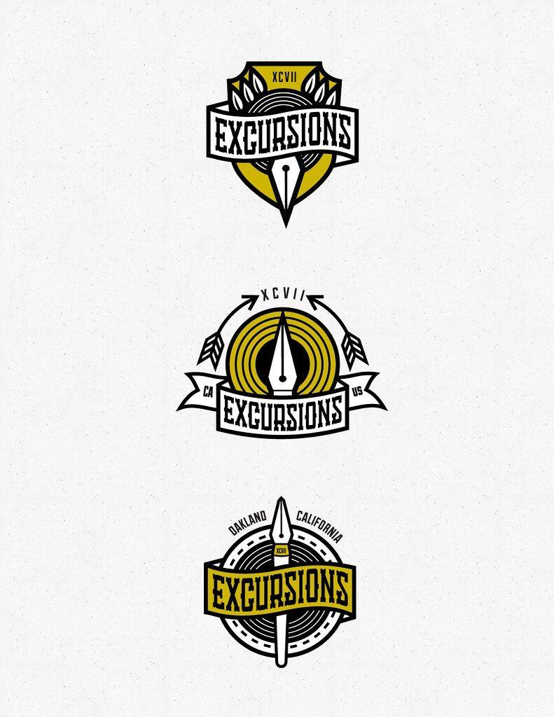 excursion logo design