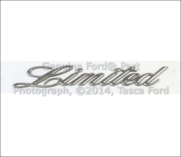 Excursion Logo - Details About BRAND NEW OEM LIFTGATE EMBLEM 2000 2005 FORD EXCURSION LIMITED #YC3Z 7842528 BA
