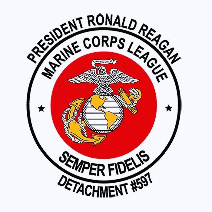 Marines.com Logo - President Ronald Reagan Det#597
