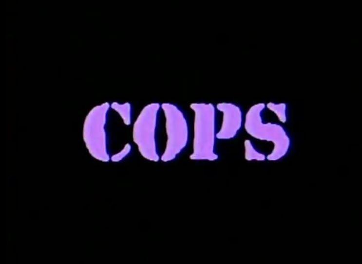Cops Logo - Cops (1989)