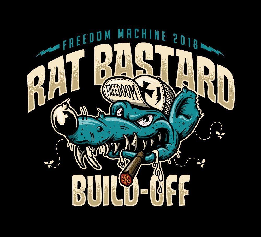 Bastard Logo - Rat Bastard Build-Off Logo – Breath Of Fresh Air Design