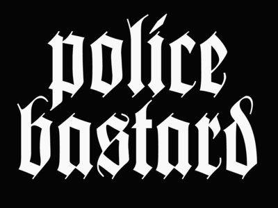 Bastard Logo - Police Bastard - Police Bastard LOGO (T-Shirt) | Iron Man Records