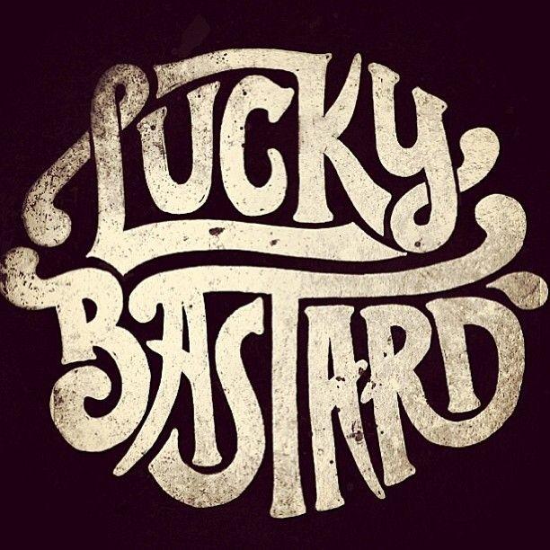 Bastard Logo - Lucky Bastard // #Typography #GraphicDesign #Inspiration ...