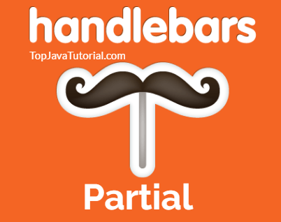 Handlebars Logo - handlebars partial logo - Top Java Tutorial
