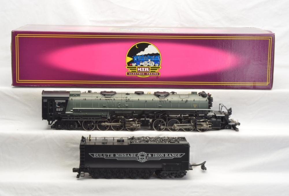 DM&IR Logo - MTH 20-3030-1 3-Rail DM&IR Yellowstone Steam Loco and Tender MINT Boxed