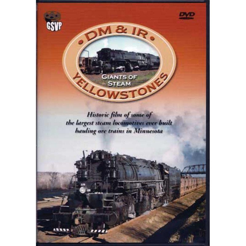 DM&IR Logo - DM&IR Yellowstones- Giants of Steam DVD