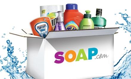 Soap.com Logo - Soap.com $20 worth of products for only $10!