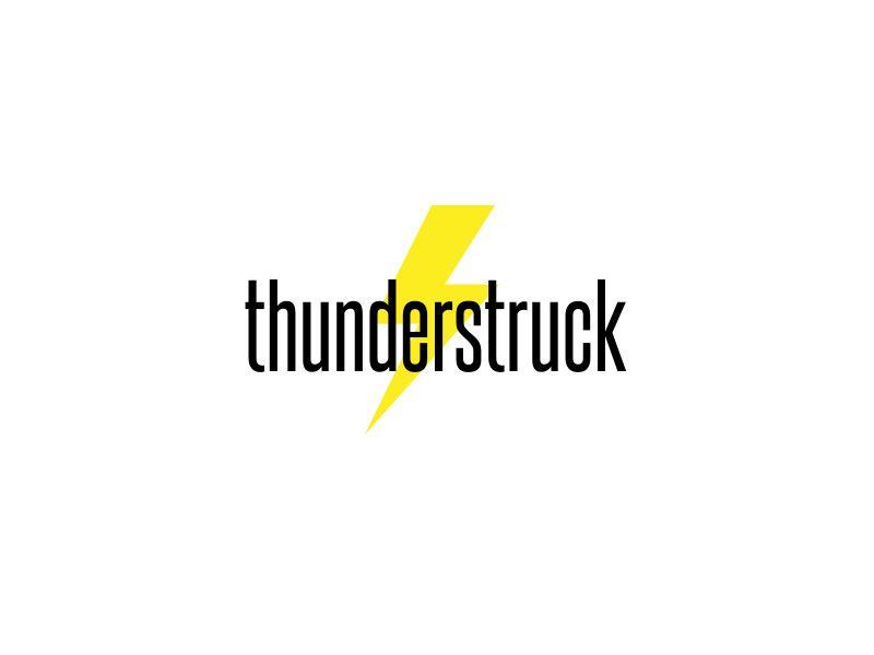 Thunderstruck Logo - Thunderstruck - Logotype by Tevfik Gülsaç on Dribbble