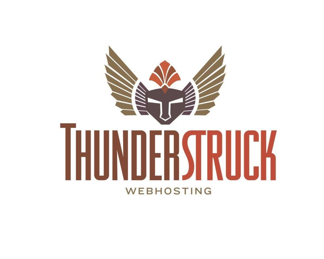 Thunderstruck Logo - Thunderstruck Web Hosting | Lala Design