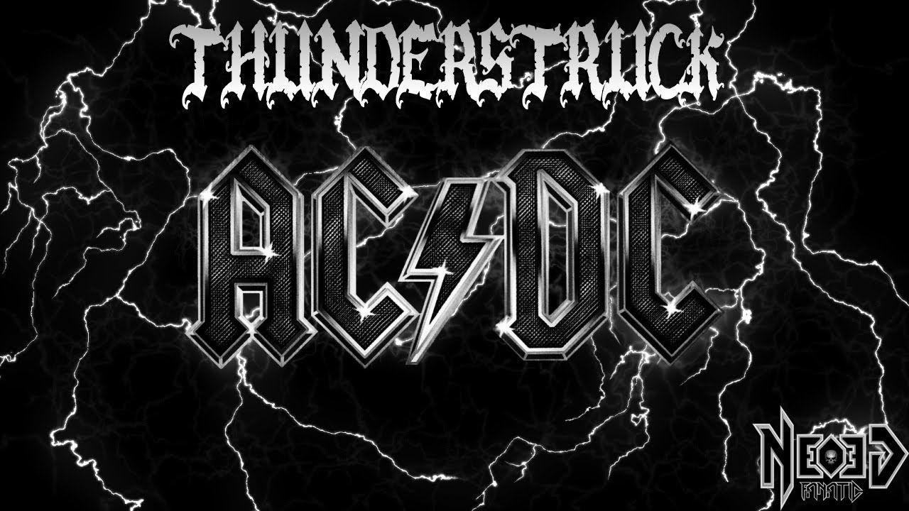 Thunderstruck Logo - AC/DC - Thunderstruck - Gibson SG Standard tribute Part 3 - Neogeofanatic