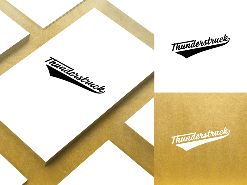Thunderstruck Logo - Thunderstruck Logo by Martin Madeanu on Dribbble