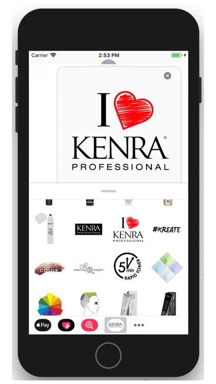 Kenra Logo - Kenra Professional Stickers