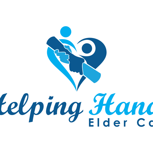 Elder Logo - Helping Hands elder Care a logo connoting the idea