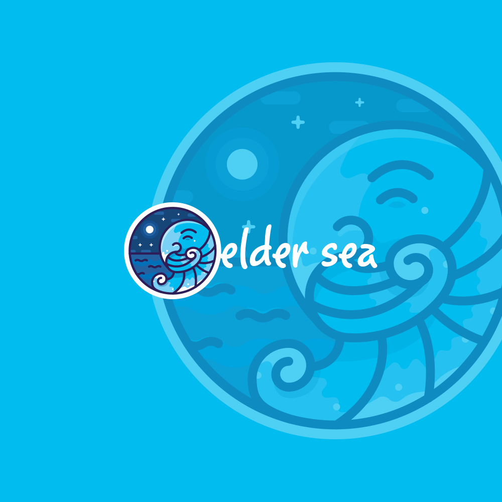 Elder Logo - For Sale - Elder Sea Logo Design