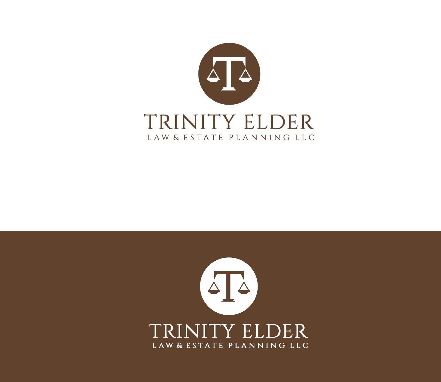 Elder Logo - Elegant, Serious, Law Firm Logo Design for Trinity Elder Law