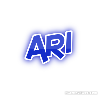 Ari Logo - United States of America Logo. Free Logo Design Tool from Flaming Text