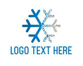 Snowflake Logo - Blue Snowflake Logo