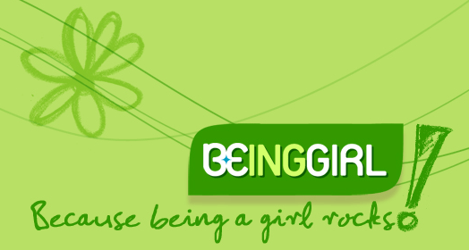 BeingGirl Logo - Tampons are Not a Status Symbol | MEN in Menstruation