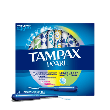 BeingGirl Logo - Tampax Pearl: Triplepack Scented Tampons | Tampax®