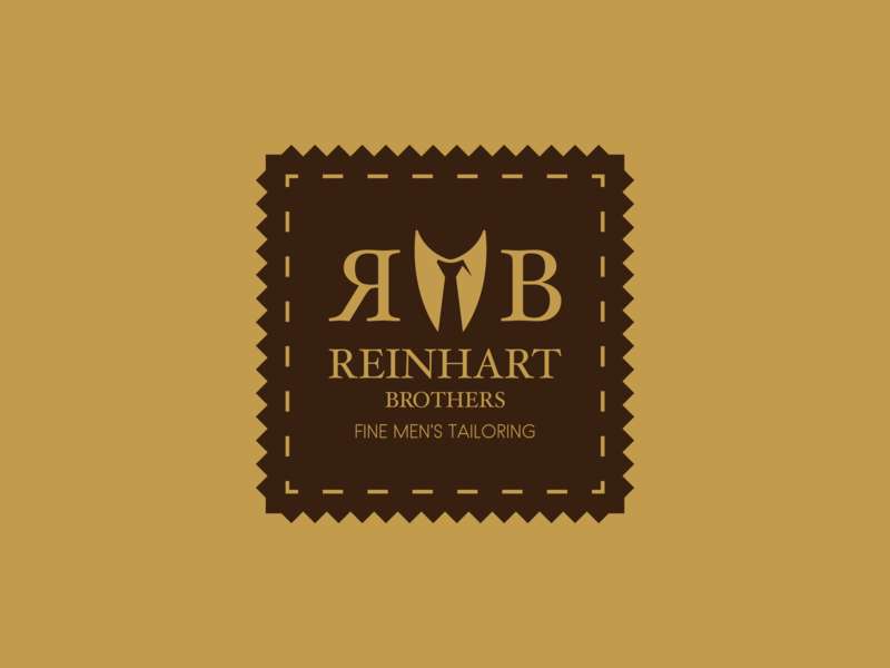 Reinhart Logo - Reinhart Brothers Tailoring Logo by Ryan Richard on Dribbble