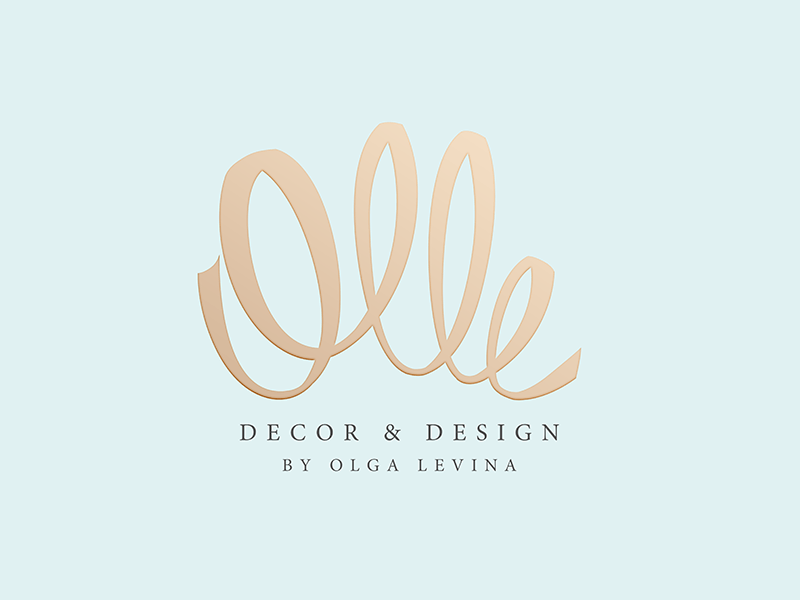 Olle Logo - OLLE Decor & Design by Contorra Family on Dribbble